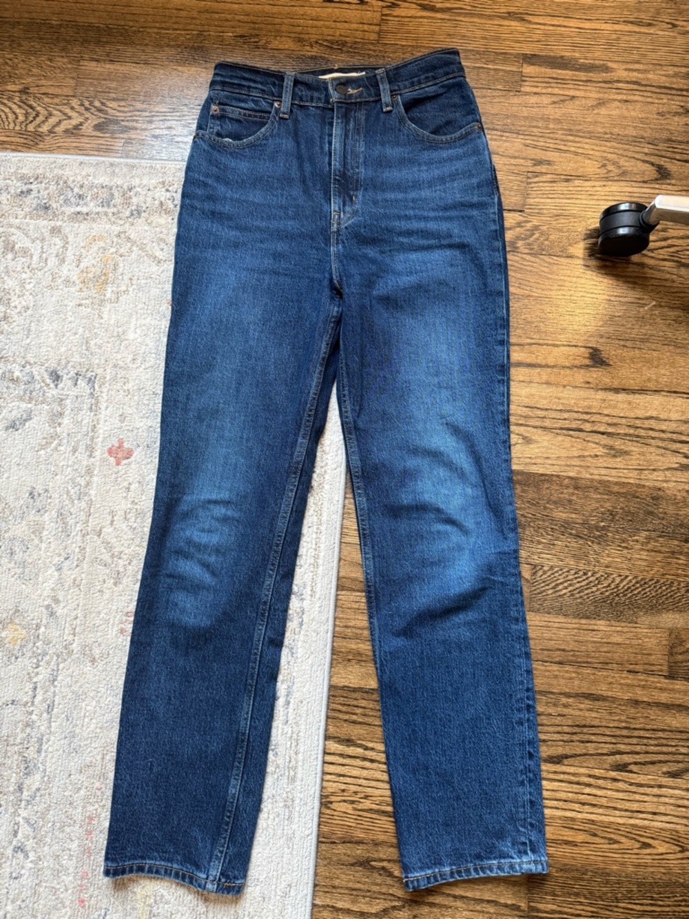 Levi's Straight-Leg Women's Jeans in Deep Indigo